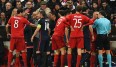Der FC Bayern und Atletico Madrid lieferten sich ein hitziges Halbfinal-Rückspiel