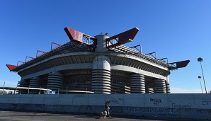 Das Giuseppe Meazza Stadion in Mailand ist der Austragungsort des Finales