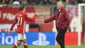 Carlo Ancleotti lobt seine Bayern