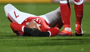 Franck Ribery am Boden: Ein Symbolbild für den FC Bayern in diesem Moment