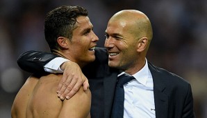 Cristiano Ronaldo spielt bei Real Madrid