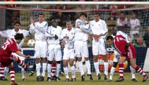 2. April 2002, Viertelfinale Champions League, Hinspiel, FCB - Real 2:1: Jährlich grüßt das Murmeltier Anfang der 2000er. In der Schlussphase kontern Effenberg und Pizarro den Treffer von Geremi.