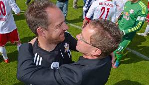 Ralf Rangnick und Alexander Zorniger führten Leipzig auf Anhieb in die 3. Liga