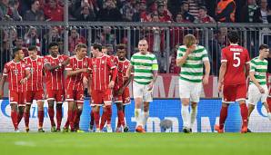 Der FC Bayern München feierte gegen den Celtic FC einen überzeugenden Heimsieg