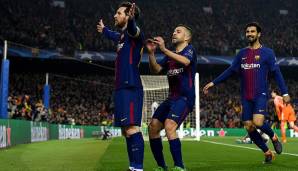 PLATZ 2 - FC BARCELONA: Einmal mehr machte Lionel Messi für den FC Barcelona gegen den FC Chelsea den Unterschied. Insgesamt drei Tore des Argentiniers hievten die Katalanen ins Viertelfinale.