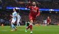 Mohamed Salah erzielte das entscheidende Auswärtstor für Liverpool gegen Manchester City.