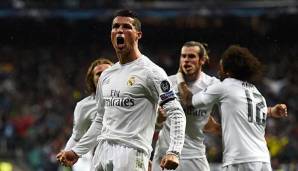 Cristiano Ronaldo steht nicht nur in dieser Saison an der Spitze der Torschützenliste der Champions League.