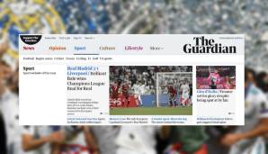 Der Guardian konzentriert sich auf den "brillanten Bale" ...
