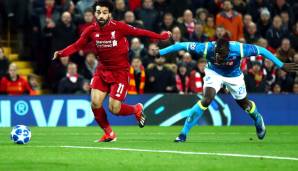 MOHAMED SALAH ist Topscorer der Reds in der Champions League in dieser Saison. Drei Treffer erzielte der Ägypter bislang, darunter das megawichtige 1:0 im Gruppenendspiel gegen Neapel.