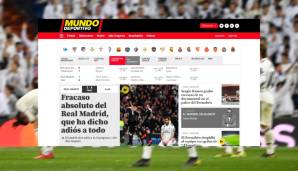 MundoDeportivo (Spanien): "Absoluter Reinfall für Real Madrid, die sich von allem verabschieden. Seit dem 5. März ist Real Madrid aus allen Wettbewerben raus."