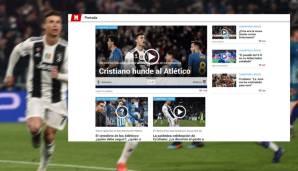 Marca (Spanien): "Cristiano zeigt die Morgendämmerung. Der Portugiese vernichtet ein peinliches Atletico Madrid."