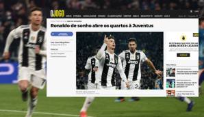 O Jogo (Portugal): "Ein traumhafter Ronaldo eröffnet Juventus das Viertelfinale. Eine Nacht der Träume für Juventus."