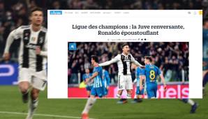 Le Parisien (Frankreich): "Atemberaubendes Juventus, beeindruckender Ronaldo. Cristiano macht keine halben Sachen."