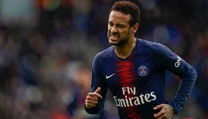 Bleibt nach seiner fatalen Schiedsrichter-Beleidigung beim Aus von PSG gegen Manchester United gesperrt: Neymar.