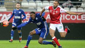 Platz 10: u.a. Yunis Abdelhamid (Stade Reims) - 10 Mal ausgedribbelt (40 Spiele)