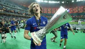Platz 15: u.a. David Luiz (FC Chelsea) - 12 Mal ausgedribbelt (50 Spiele)