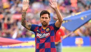 Lionel Messi steht im Barca-Kader für das Duell mit dem BVB.