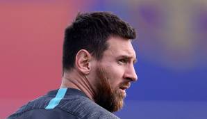 Nach seiner Fußverletzung trainierte Lionel Messi am Sonntag das erste Mal wieder mit der Mannschaft, für einen Startelfeinsatz dürfte die Partie gegen den BVB jedoch noch zu früh kommen.