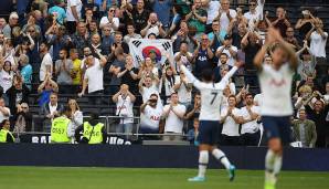 Platz 8 - Tottenham Hotspur: Der letztjährige CL-Finalist startete durchwachsen in die Saison: zwei Siege, zwei Remis, eine Niederlage. Am Wochenende gab es einen beeindruckenden 4:0-Sieg gegen Palace. Besonders stark dabei: Son.