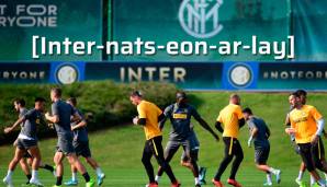 Inter. Das reicht. Einfach nur Inter. Inter Mailand.