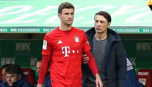 Thomas Müller ist mit seiner Rolle als Ersatzspieler unter Niko Kovac nicht zufrieden.