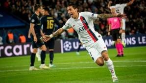 Angel di Maria führte Paris Saint-Germain im Hinspiel zum Sieg über Real Madrid