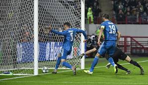Aaron Ramsey erzielte das 1:0 für Juventus gegen Moskau.