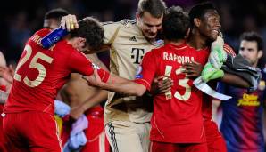 Die Bayern ließen nichts mehr anbrennen, im Gegenteil, sie demütigten Barcelona erneut. 3:0 gewann der Deutsche Rekordmeister im Camp Nou und damit 7:0 in der Addition. Hier sind die Helden des Abends ...