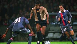 PLATZ 6: Rivaldo - 33 Spiele (20. Tor für den FC Barcelona beim 2:0 gegen Olympique Lyon am 10. Oktober 2001).