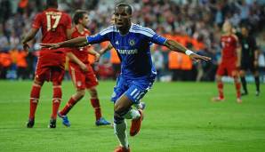 Beim letzten CL-Aufeinandertreffen beider Klubs: Didier Drogbar schießt den FC Chelsea zum Champions-League-Titel.