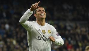 Platz 1: Cristiano Ronaldo (2015/16) - 11 Tore für Real Madrid.
