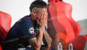 Neymar konnte seine Tränen nach dem Abpfiff nicht zurückhalten.