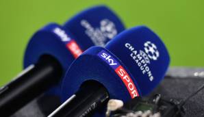Der Pay-TV-Sender Sky teilt sich die Übertragungsrechte an der Champions League mit DAZN.