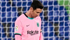Lionel Messi hat in dieser Saison noch nicht aus dem Feld getroffen.