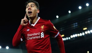 ROBERTO FIRMINO: Wochengehalt: 215.000 Euro, Jahresgehalt: 11.150.000 Euro