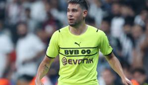 RAPHAEL GUERREIRO: Wusste seine nicht optimale Verfassung zuletzt mit Traumtoren zu kaschieren. In Gladbach ein Schwachpunkt im BVB-Spiel.