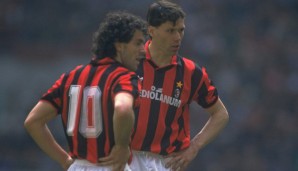 4 TORE IN EINEM CL-SPIEL: MARCO VAN BASTEN beim 4:0 von AC Milan über IFK Göteborg in der Saison 1992/93.