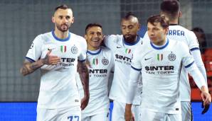 Platz 7 - Inter Mailand: Achtelfinale (92 Prozent), Viertelfinale (40 Prozent), Halbfinale (18 Prozent), Finale (7 Prozent), Sieg im Endspiel (3 Prozent)