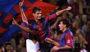 GERARD LOPEZ: 21,6 Millionen Euro legte Barça im Sommer 2000 für den zentralen Mittelfeldspieler auf den Tisch. In fünf Spielzeiten schaffte er es aber nie zum unangefochtenen Stammspieler. Später trainierte er noch die Zweite.
