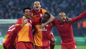 Platz 26: Galatasaray Istanbul - 26 Siege, 25 Remis und 49 Niederlagen (102:169 Tore)