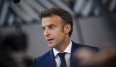 Emmanuel Macron ist wegen dem Champions-League-Finale in Paris besorgt.