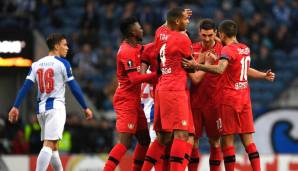 Zuletzt trafen sich Leverkusen und Porto 2020 im Sechzehntelfinale der Europa League - mit dem besseren Ende für Bayer.