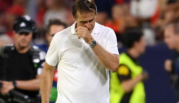 Julen Lopetegui wurde unmittelbar nach der Niederlage gegen den BVB als Sevilla-Coach entlassen.
