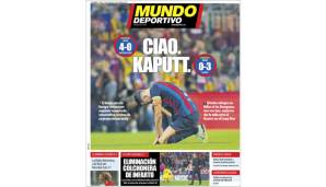 MUNDO DEPORTIVO: "Ciao. Kaputt. Der FC Bayern ist Lichtjahre von Barcelona entfernt - das deutsche Team ließ im Camp Nou keine Zweifel aufkommen, gewann erneut souverän."