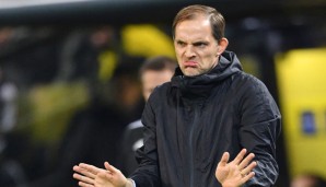 Thomas Tuchel war trotz acht geschossener BVB-Tore nicht gänzlich zufrieden