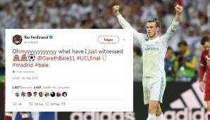 Die zweite Geschichte des Finals schrieb Gareth Bale mit einem der wohl schönsten Tore in einem Champions-League-Finale. Nicht nur Rio Ferdinand fragte sich zurecht, was zum Teufel er da gerade gesehen hat.