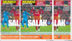 In der Printausgabe bringt es die Mundo Deportivo auf den Punkt: "Salah."