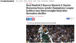 Stimmt, was La Stampa sagt: Real schaltet Bayern aus und schafft den dritten Finaleinzug in Folge.