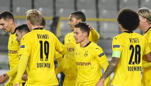 Borussia Dortmund hat die Pflichtaufgabe erfüllt und souverän mit 3:0 beim FC Brügge gewonnen. Während die neu formierte Viererkette überzeugte, glänzte die Offensive um Hazard und Haaland. Die Noten der BVB-Spieler.