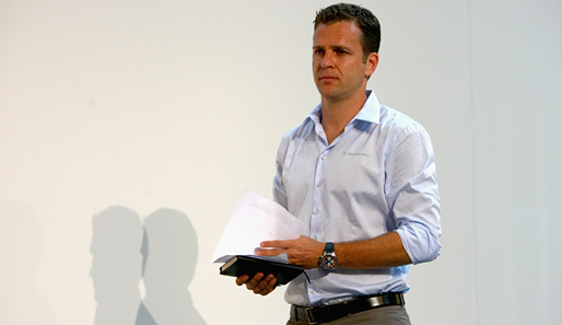 Oliver Bierhoff ist seit August 2004 Teammanager der deutschen Nationalmannschaft